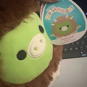 NWT Squishmallow Desmund The Dragon in Lion Costume 8" NEW